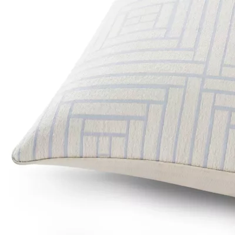 Fieldcrest Woven Geo Square Throw Pillow