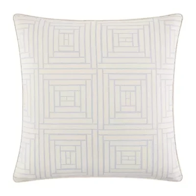 Fieldcrest Woven Geo Square Throw Pillow
