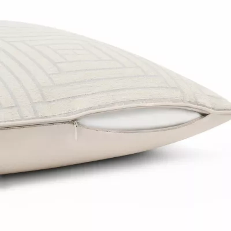 Fieldcrest Woven Geo Square Throw Pillow