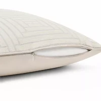 Fieldcrest Woven Geo Square Throw Pillow
