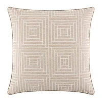 Fieldcrest Woven Geo Square Throw Pillow