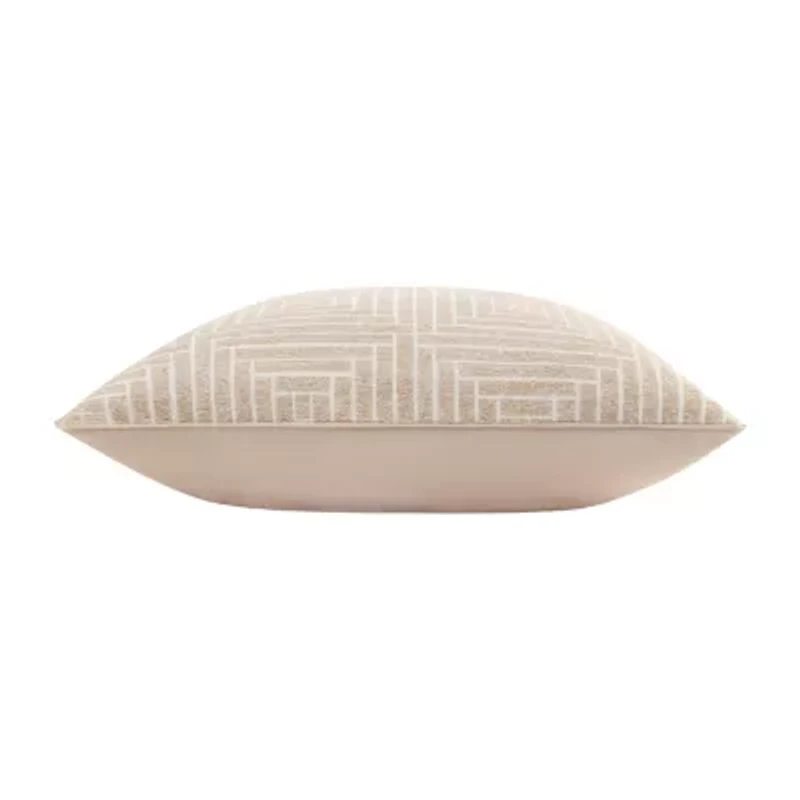 Fieldcrest Woven Geo Square Throw Pillow