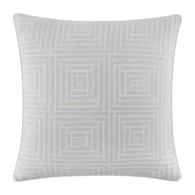 Fieldcrest Woven Geo Square Throw Pillow