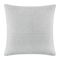 Fieldcrest Woven Geo Square Throw Pillow