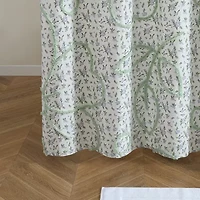 Peri Home Blueberry Chenille Shower Curtain