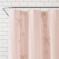Peri Home Sasha Bows Shower Curtain