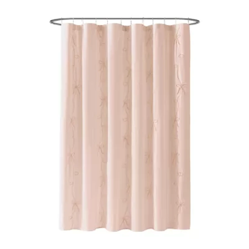 Peri Home Sasha Bows Shower Curtain