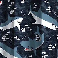 Dream Factory Sharks Shower Curtain