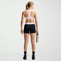 Nike Womens 3" Mid Rise Stretch Fabric Moisture Wicking Quick Dry Bike Short