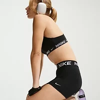 Nike Womens 3" Mid Rise Moisture Wicking Quick Dry Stretch Fabric Bike Short