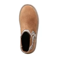mykos™ Little & Big Kid Girls Antoinette Flat Heel Winter Boots