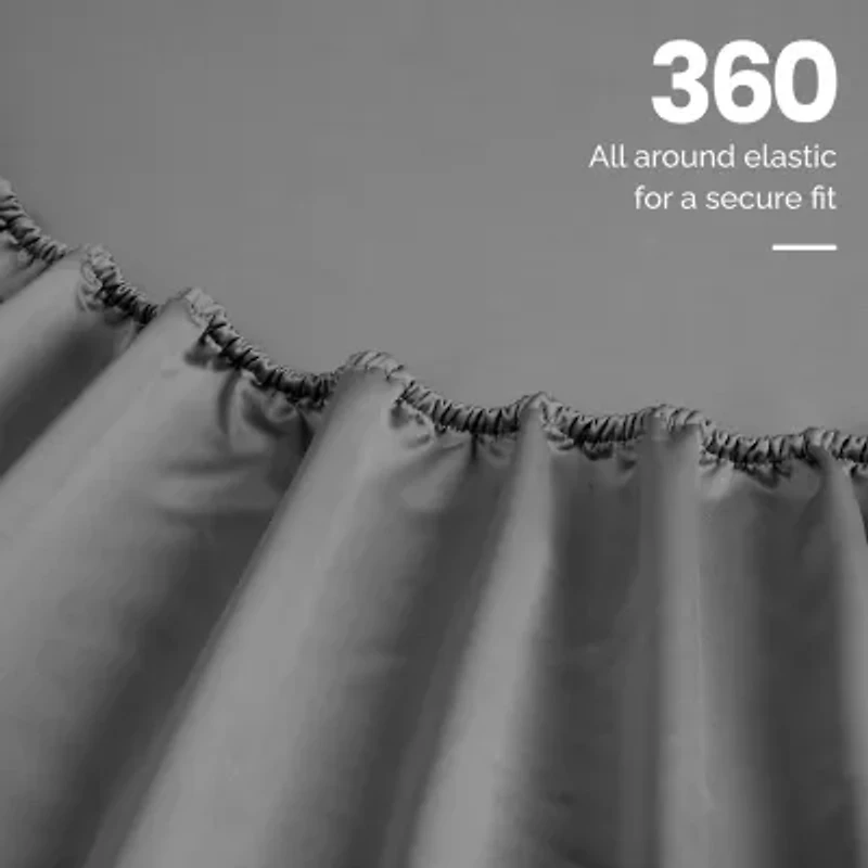 SUPERIOR® Egyptian Cotton Marrow Stitch 1500tc Deep Pocket Sheet Set