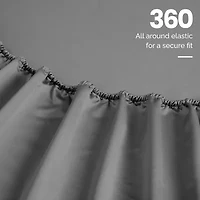 SUPERIOR® Egyptian Cotton Marrow Stitch 1500tc Deep Pocket Sheet Set