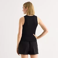 a.n.a Womens Henley Neck Sleeveless Tank Top