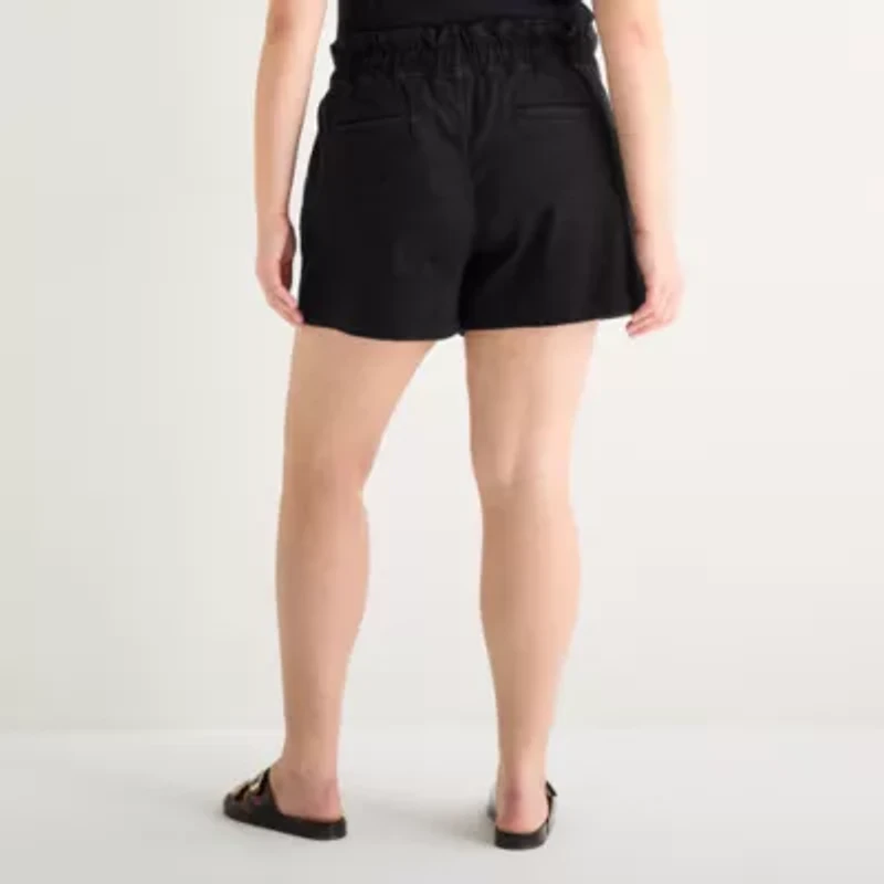 a.n.a Womens Highest Rise Plus Denim Short