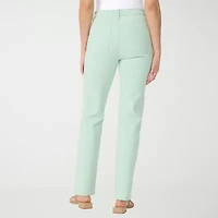 Gloria Vanderbilt Amanda Womens Straight Leg Jean