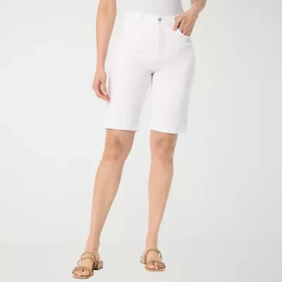Gloria Vanderbilt Womens Denim Short