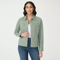 Gloria Vanderbilt® Amanda Womens Denim Jacket
