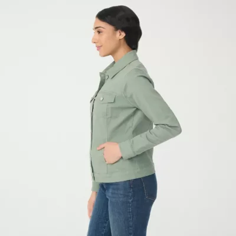 Gloria Vanderbilt® Amanda Womens Denim Jacket