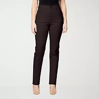 Gloria Vanderbilt Misses Long High Rise Straight Leg Jean