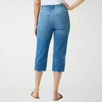 Gloria Vanderbilt Womens Capri Jean