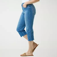 Gloria Vanderbilt Womens Capri Jean