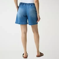 Gloria Vanderbilt Womens 7" Denim Short