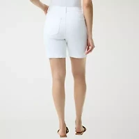 Gloria Vanderbilt Amanda Womens 6" Denim Short
