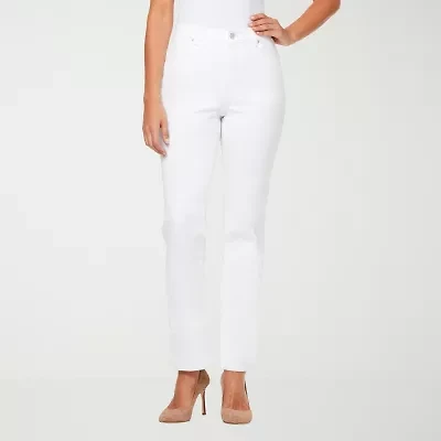 Gloria Vanderbilt Amanda Womens Straight Leg Jean