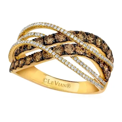 Le Vian® Grand Sample Sale™ Ring Vanilla Diamonds® & Chocolate Diamonds® set in 14K Honey Gold™