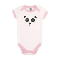 The Peanutshell 0-3m Pink Animals Baby Girls 23-pc. Baby Clothing Set