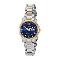 Citizen Quartz Womens Two Tone Bracelet Watch Eq0595-55l