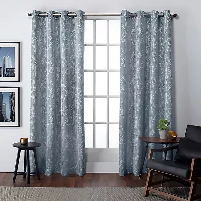 Exclusive Home Curtains Finesse Grommet Top Light-Filtering Set of 2 Curtain Panel