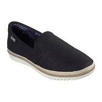 Skechers Bobs Flexpadrille Lo Womens Closed Toe Slip-On Shoe