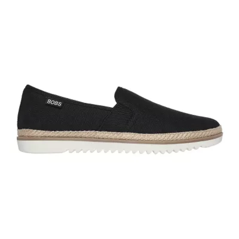 Skechers Bobs Flexpadrille Lo Womens Closed Toe Slip-On Shoe