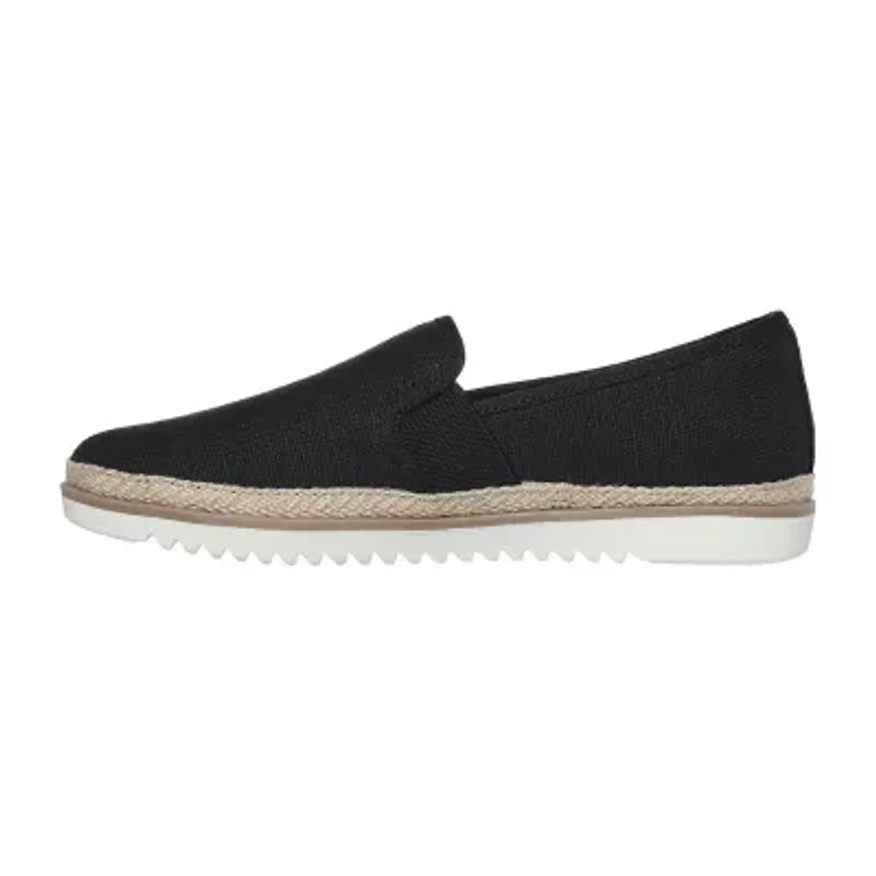 Skechers Bobs Flexpadrille Lo Womens Closed Toe Slip-On Shoe