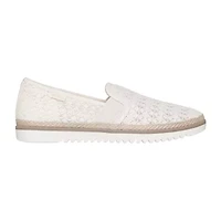 Skechers Bobs Flexpadrille Lo Too Ritz Womens Closed Toe Slip-On Shoe