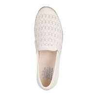 Skechers Bobs Flexpadrille Lo Too Ritz Womens Closed Toe Slip-On Shoe