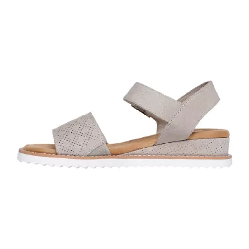 Skechers Bobs Womens Desert Kiss Serndipitous Strap Sandals