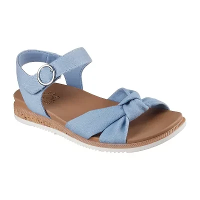 Skechers Bobs Womens Desert Kiss Low Strap Sandals