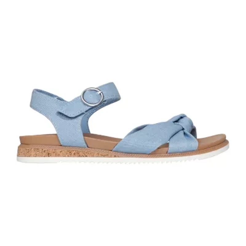 Skechers Bobs Womens Desert Kiss Low Strap Sandals