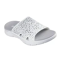 Skechers Womens Go Walk Flex Slide Sandals
