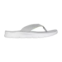 Skechers Womens Go Walk Flex 3 Point Flip-Flops