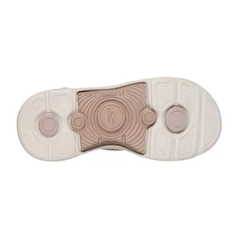 Skechers Womens Go Walk Arch Fit 2.0  Illuminating Flip-Flops
