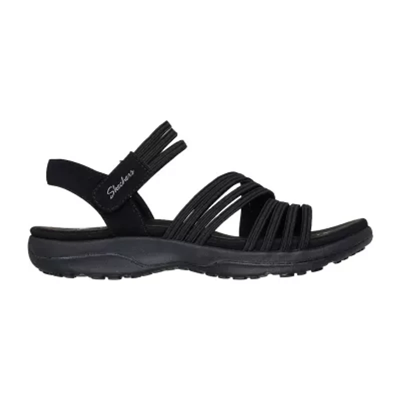 Skechers Womens Reggae Slim Coffee Run Strap Sandals