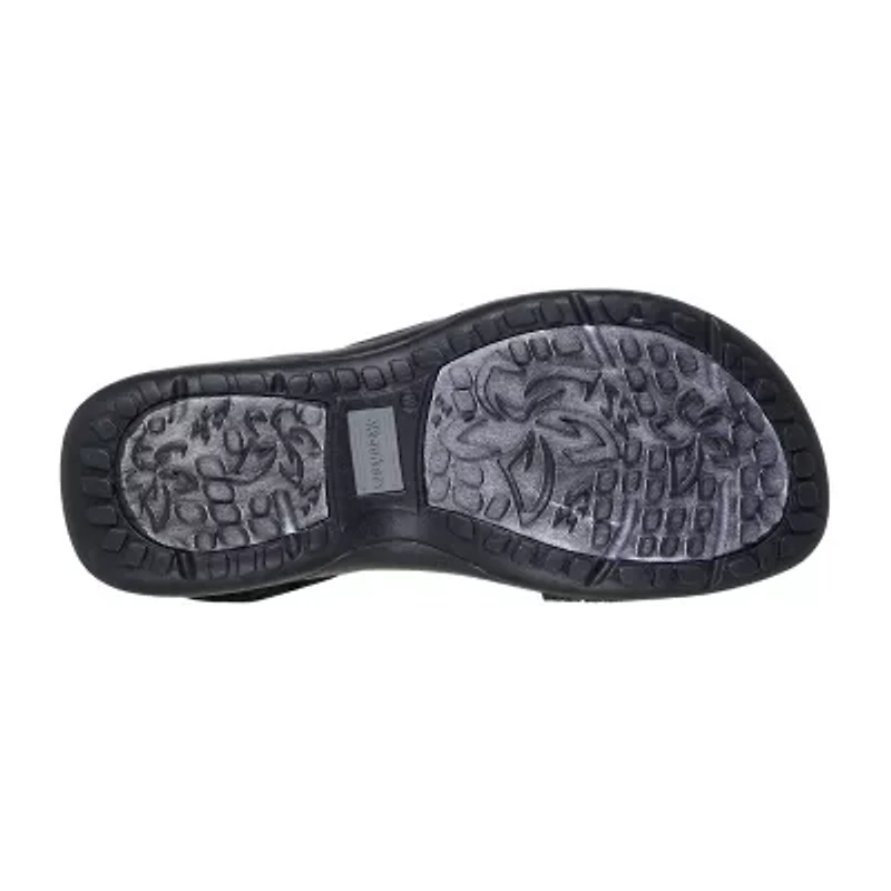 Skechers Womens Reggae Slim Coffee Run Strap Sandals