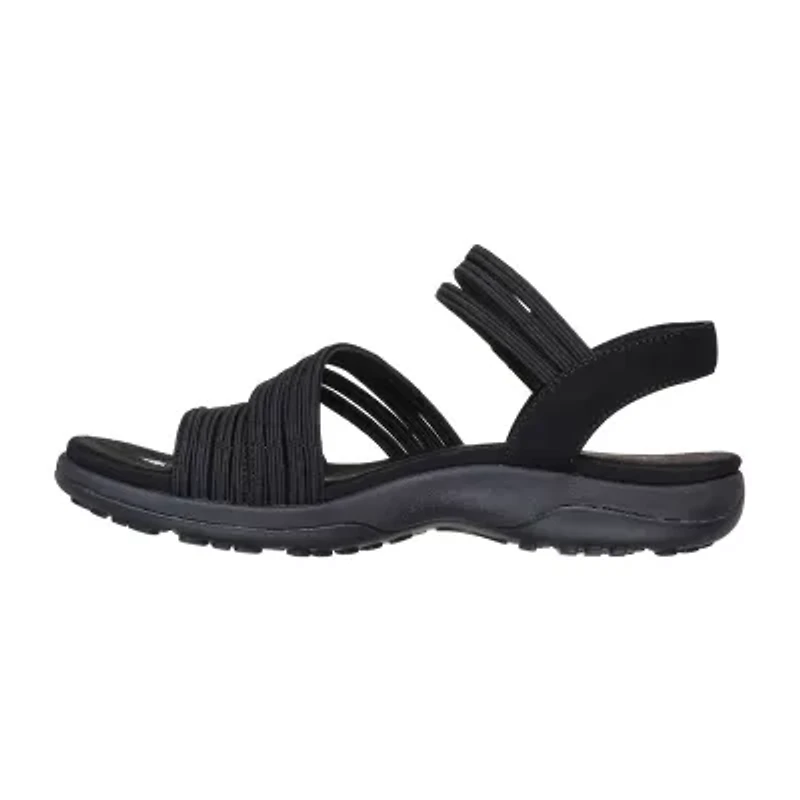 Skechers Womens Reggae Slim Coffee Run Strap Sandals