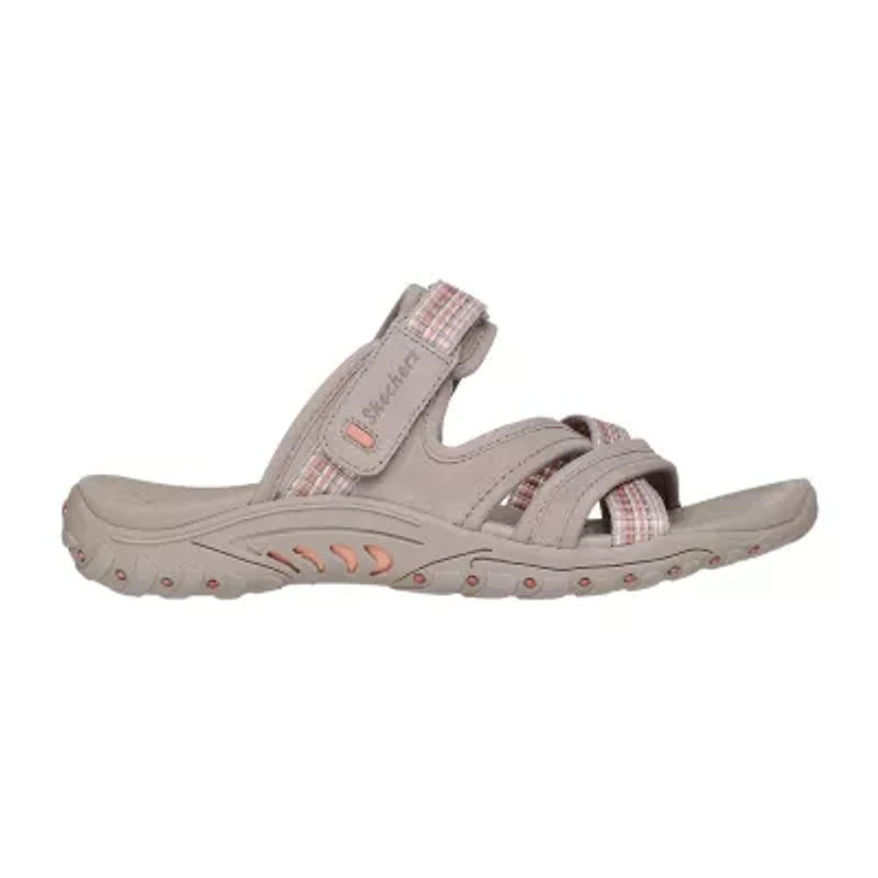 Skechers Womens Reggae Color-Full Slide Sandals
