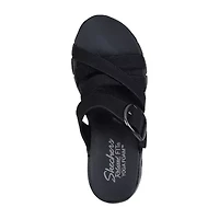 Skechers Womens Easy Going Perfect Company Strap Sandals