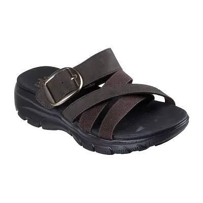 Skechers Womens Easy Going Perfect Company Strap Sandals